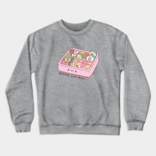 Kawaii Japanese Bento Box Sushi Crewneck Sweatshirt